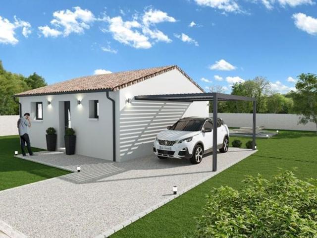 Projet de construction d'une maison 50 m² avec terrain à LAUDUN L'ARDOISE 30