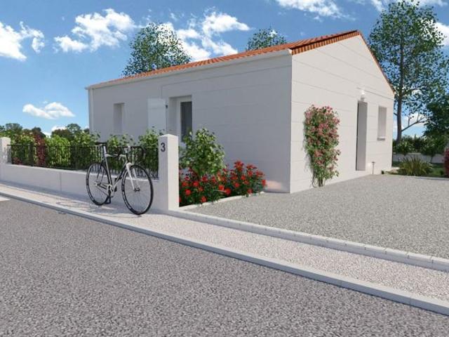 Projet de construction d'une maison 51.74 m² avec terrain à LIGUGE 86