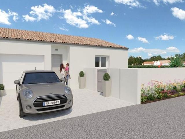 Projet de construction d'une maison 65 m² avec terrain à LE THOU 17