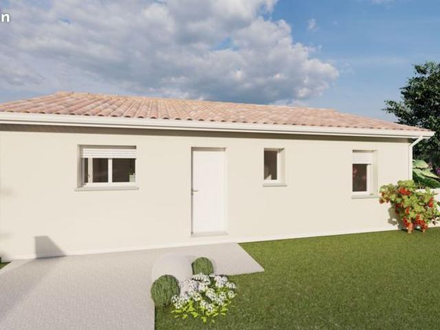 Projet de construction d'une maison 66.45 m² avec terrain à BAS MAUCO 40