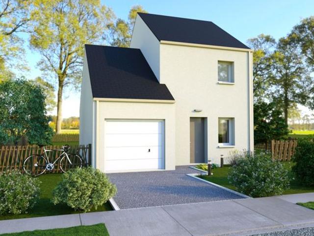 Projet de construction d'une maison 66.85 m² avec terrain à SAINTE PAZANNE 44