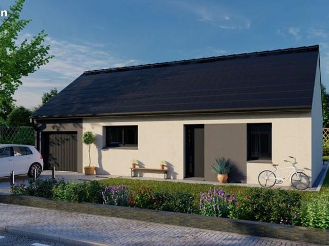 Projet de construction d'une maison 67.59 m² avec terrain à ARTANNES SUR INDRE 37