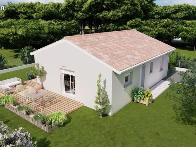 Projet de construction d'une maison 69.92 m² avec terrain à BRETAGNE DE MARSAN 40