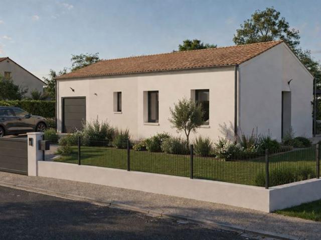 Projet de construction d'une maison 60 m² avec terrain à BIARD 86