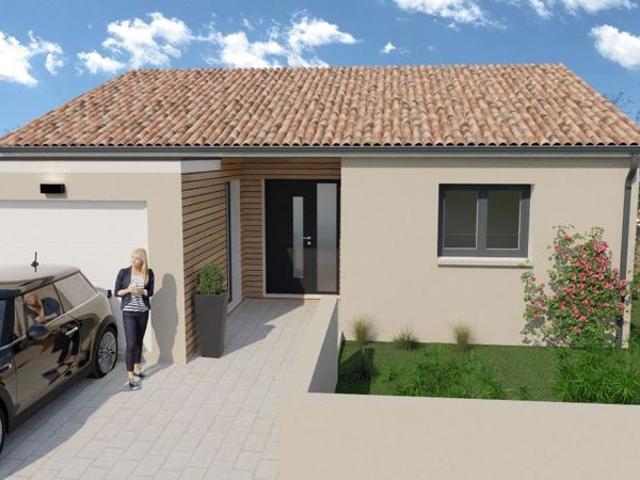 Projet de construction d'une maison 60 m² avec terrain à SURGERES 17