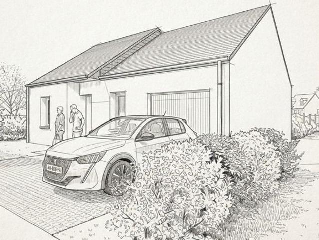 Projet de construction d'une maison 62 m² avec terrain à PLEUBIAN 22