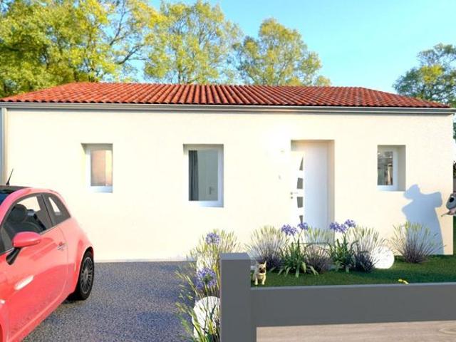 Projet de construction d'une maison 62.45 m² avec terrain à CHAURAY 79