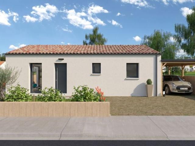 Projet de construction d'une maison 63 m² avec terrain à PAULX 44