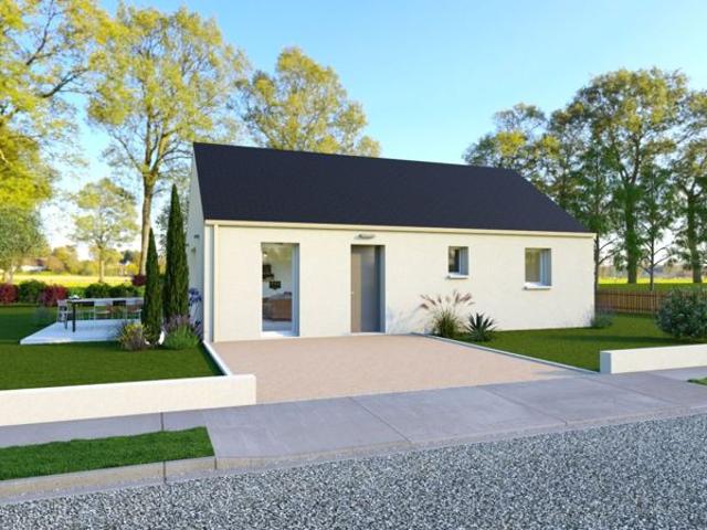 Projet de construction d'une maison 63.81 m² avec terrain à BEAUPREAU 49