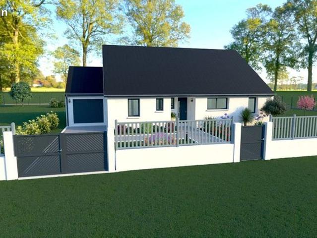 Projet de construction d'une maison 75 m² avec terrain à BOSC LE HARD 76