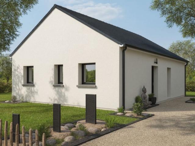 Projet de construction d'une maison 75 m² avec terrain à PLOUGUERNEAU 29