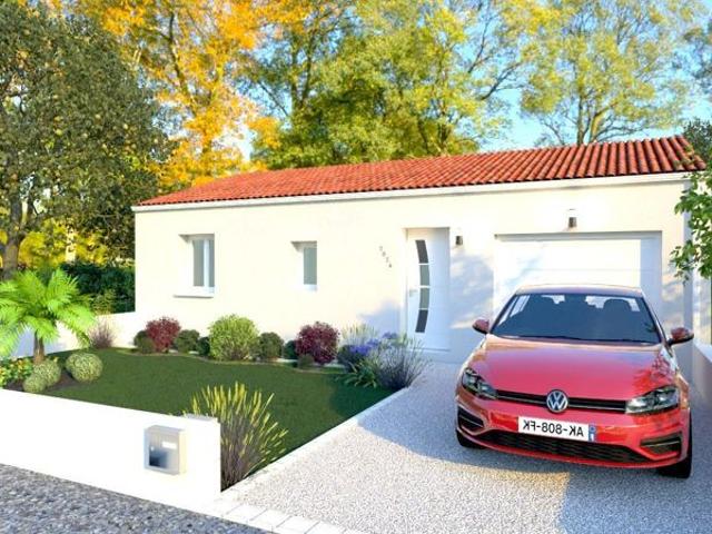 Projet de construction d'une maison 75.93 m² avec terrain à AZAY LE BRULE 79