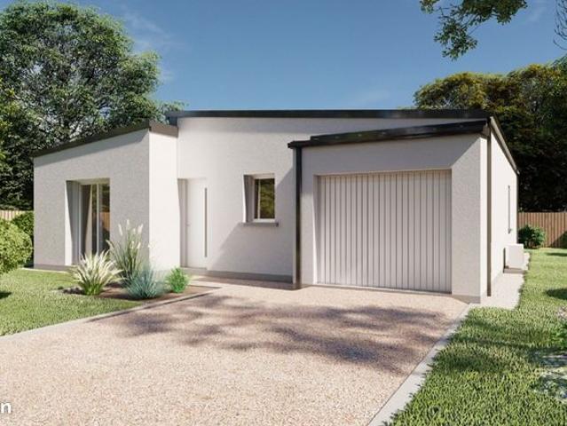 Projet de construction d'une maison 78.11 m² avec terrain à GRANDCHAMPS DES FONTAINES 44