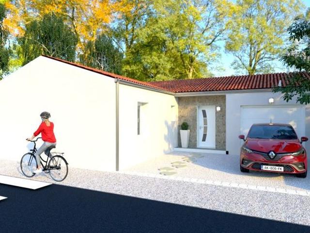 Projet de construction d'une maison 78.42 m² avec terrain à COURCON 17