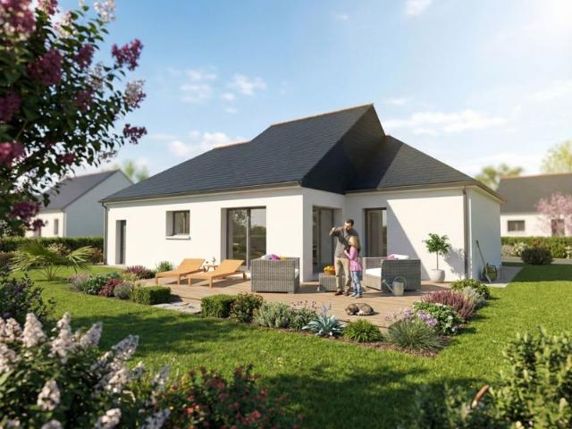 Projet de construction d'une maison 79 m² avec terrain à COMMER 53