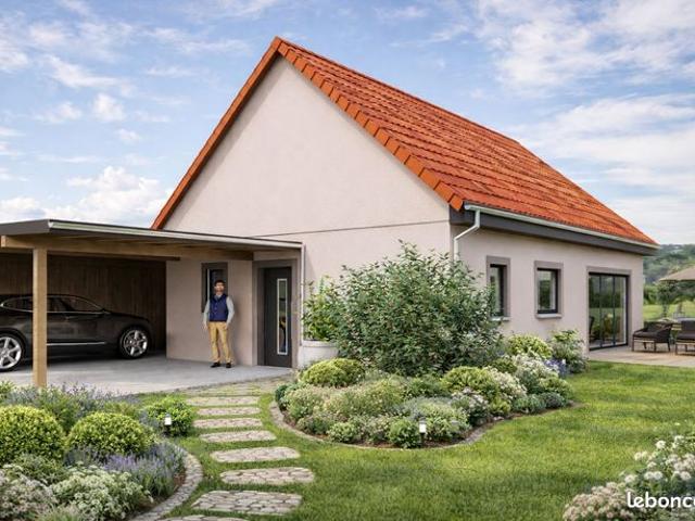 Projet de construction d'une maison 79 m² avec terrain à TURCKHEIM 68