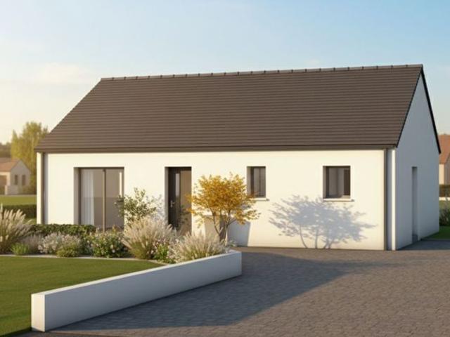 Projet de construction d'une maison 71 m² avec terrain à LA POUEZE 49