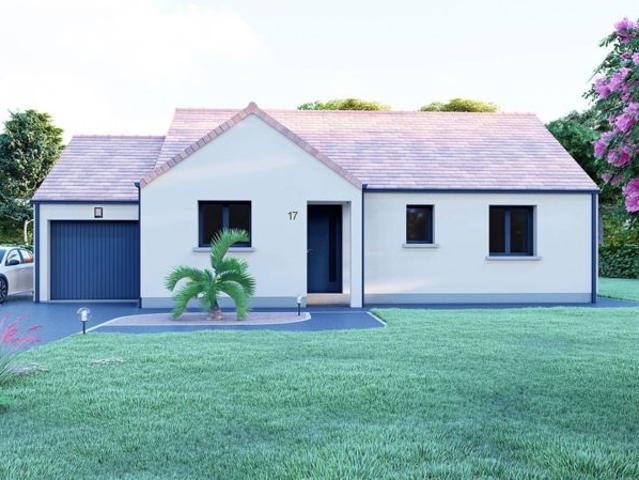 Projet de construction d'une maison 71.75 m² avec terrain à CHALLANS 85