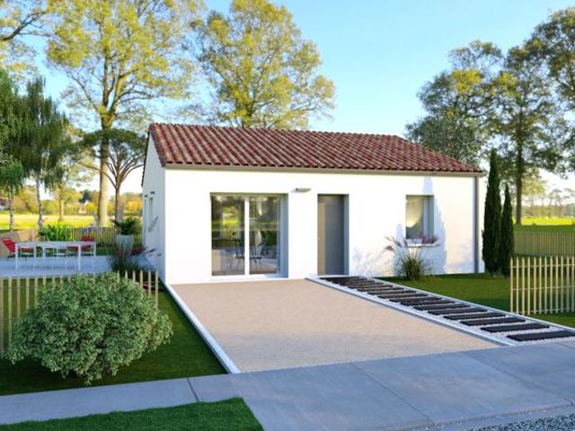Projet de construction d'une maison 72.65 m² avec terrain à BEAUPREAU 49