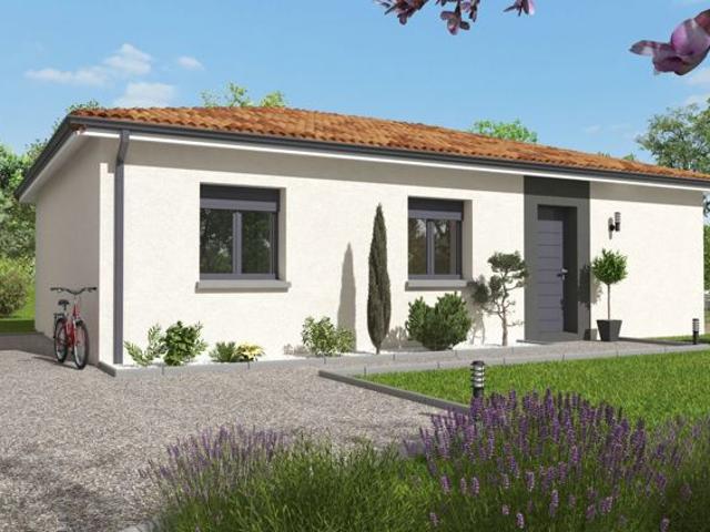 Projet de construction d'une maison 73 m² avec terrain à EAUNES 31 au prix de 231800€