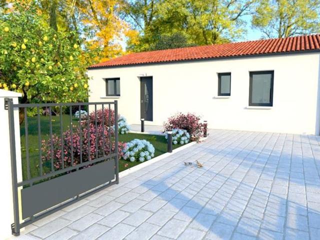 Projet de construction d'une maison 73.39 m² avec terrain à LA MOTHE SAINT HERAY 79