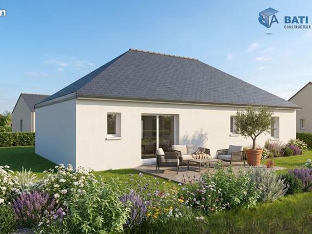 Projet de construction d'une maison 84 m² avec terrain à COSSE LE VIVIEN 53