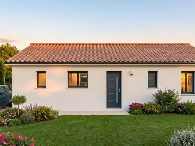 Projet de construction d'une maison 84 m² avec terrain à CHALUS 87