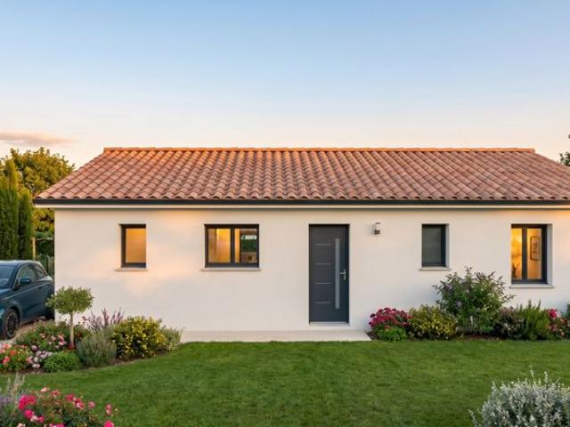 Projet de construction d'une maison 84 m² avec terrain à CHALUS 87