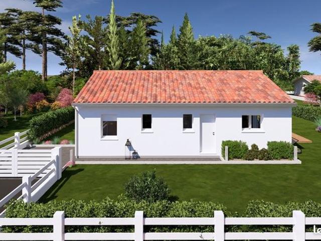 Projet de construction d'une maison 84.93 m² avec terrain à BOUGUE 40