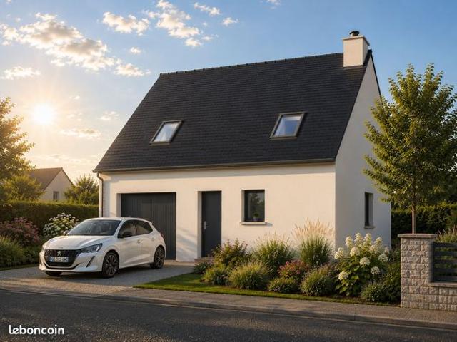 Projet de construction d'une maison 85 m² avec terrain à CLEDER 29