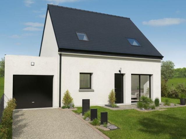Projet de construction d'une maison 85 m² avec terrain à CLEDER 29