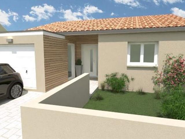 Projet de construction d'une maison 85 m² avec terrain à ANAIS 17