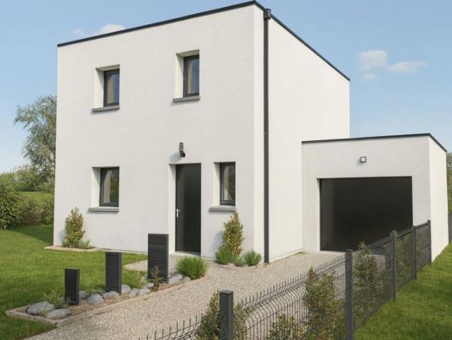 Projet de construction d'une maison 85 m² avec terrain à LANVOLLON 22
