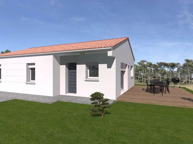Projet de construction d'une maison 85 m² avec terrain à MACHE 85