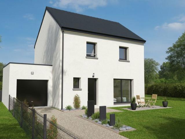 Projet de construction d'une maison 85 m² avec terrain à SAINT JUDOCE 22
