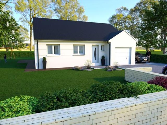 Projet de construction d'une maison 85 m² avec terrain à ROTS 14