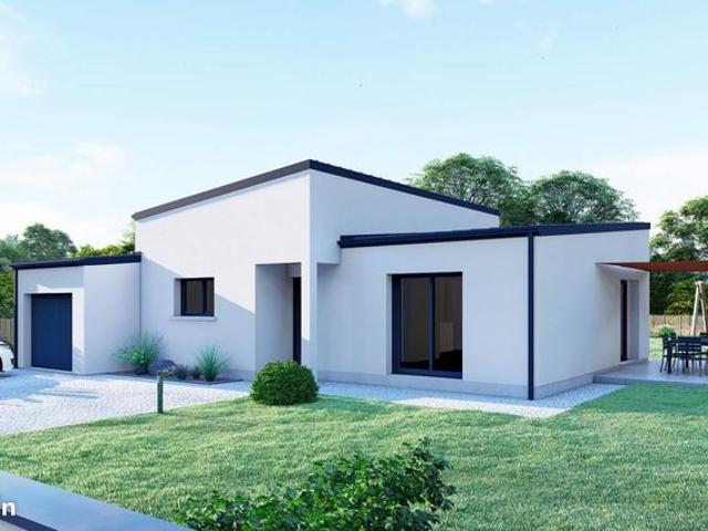 Projet de construction d'une maison 85.7 m² avec terrain à SAINT AIGNAN GRANDLIEU 44