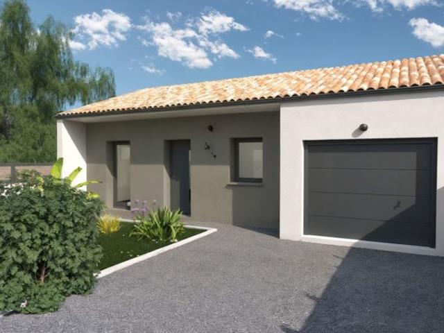 Projet de construction d'une maison 86 m² avec terrain à SAINT LEGER LES VIGNES 44