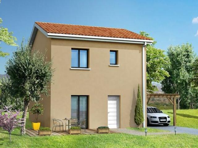 Projet de construction d'une maison 86 m² avec terrain à UNIEUX 42