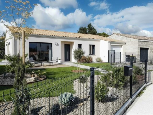 Projet de construction d'une maison 86.7 m² avec terrain à COZES 17
