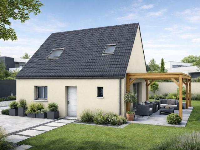 Projet de construction d'une maison 86.8 m² avec terrain à CONDECOURT 95
