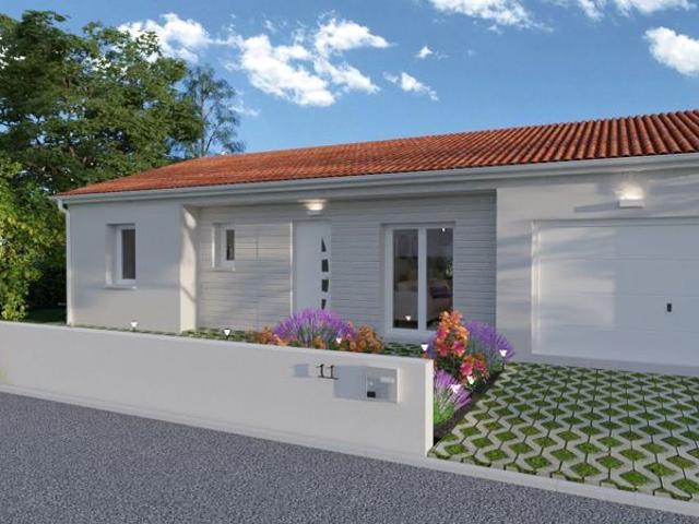 Projet de construction d'une maison 86.95 m² avec terrain à CHEF BOUTONNE 79