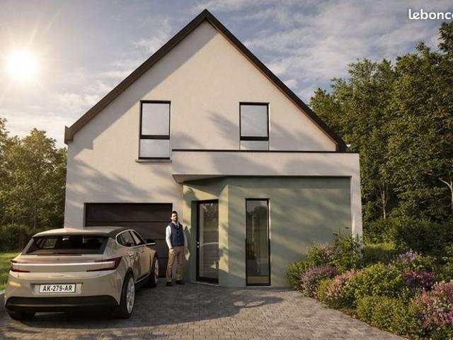 Projet de construction d'une maison 87 m² avec terrain à GUNDERSHOFFEN 67