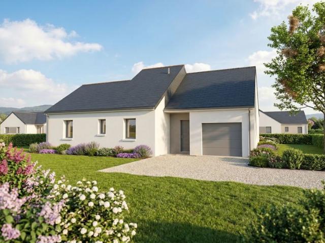 Projet de construction d'une maison 87 m² avec terrain à SAINT OUEN DES TOITS 53