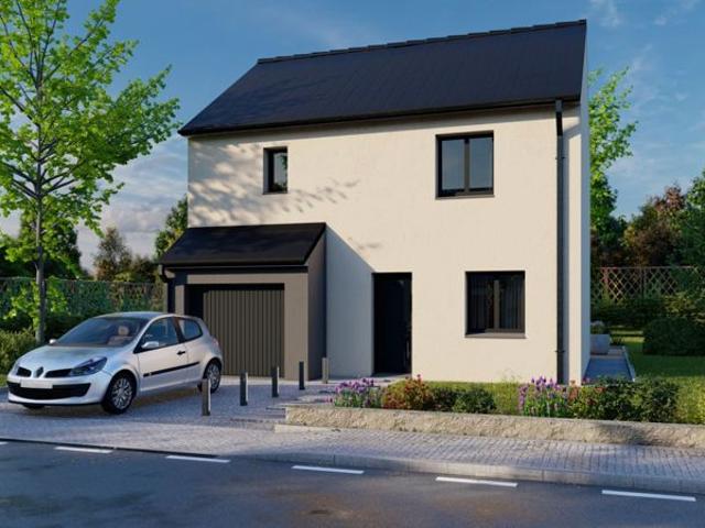 Projet de construction d'une maison 87.2 m² avec terrain à MOUEN 14