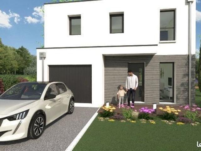 Projet de construction d'une maison 88 m² avec terrain à PLEUMELEUC 35