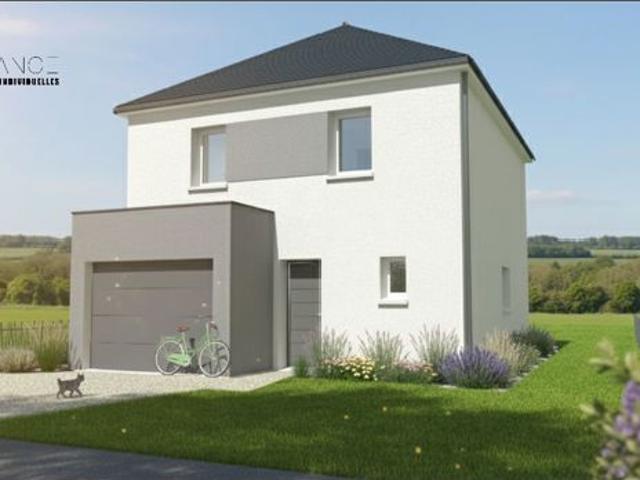 Projet de construction d'une maison 89 m² avec terrain à SAINT JEAN SUR MAYENNE 53
