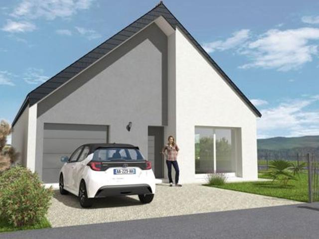 Projet de construction d'une maison 89 m² avec terrain à PRE EN PAIL 53