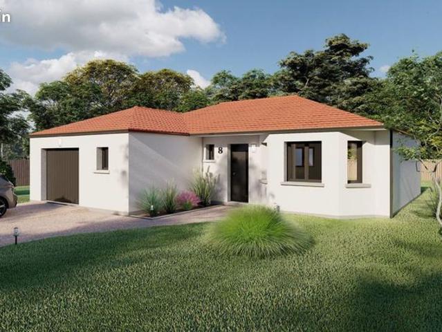 Projet de construction d'une maison 89.6 m² avec terrain à SAINT REMY EN MAUGES 49