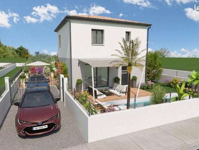 Projet de construction d'une maison 80 m² à étage avec terrain à SAINT MARTIN DE CRAU 13